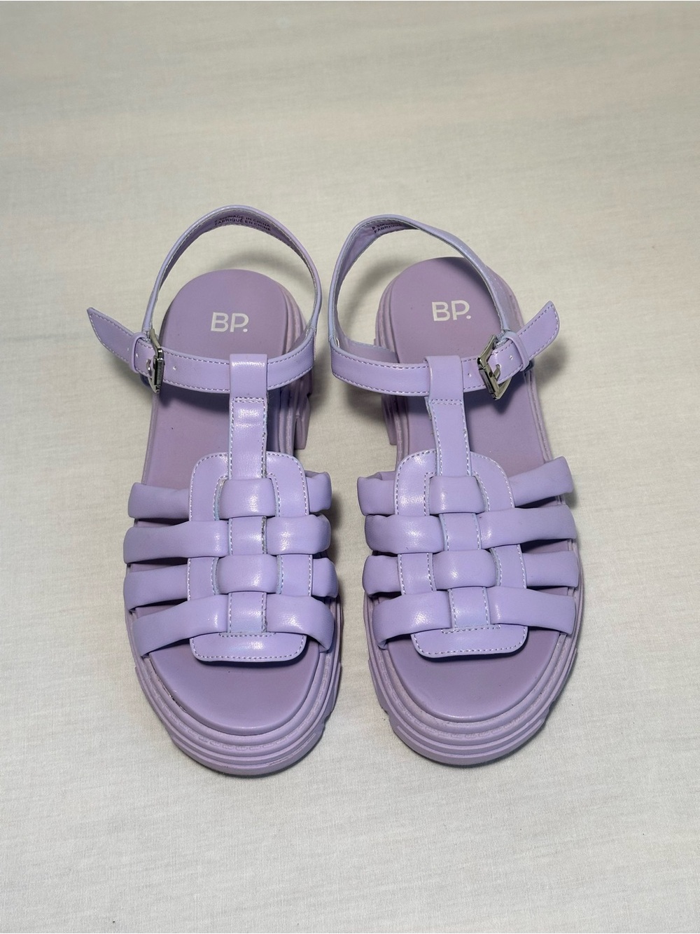 Woman’s BP. woven strap sandals